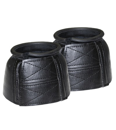 Smooth & Heavy Duty Bell Boots, Black - Large