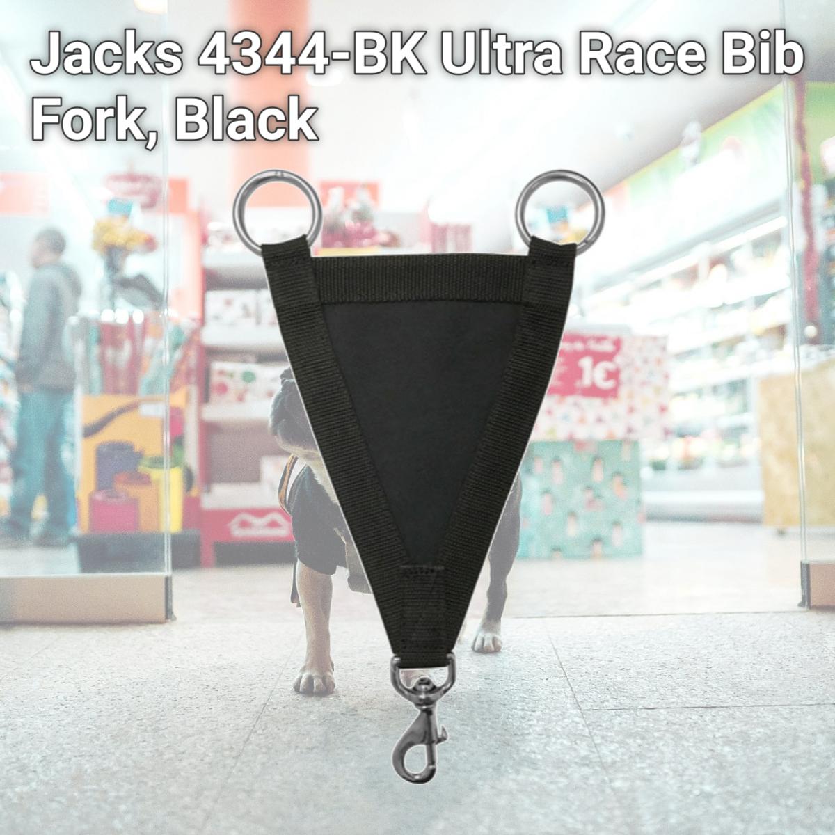 Picture of Jacks 4344-BK Ultra Race Bib Fork, Black