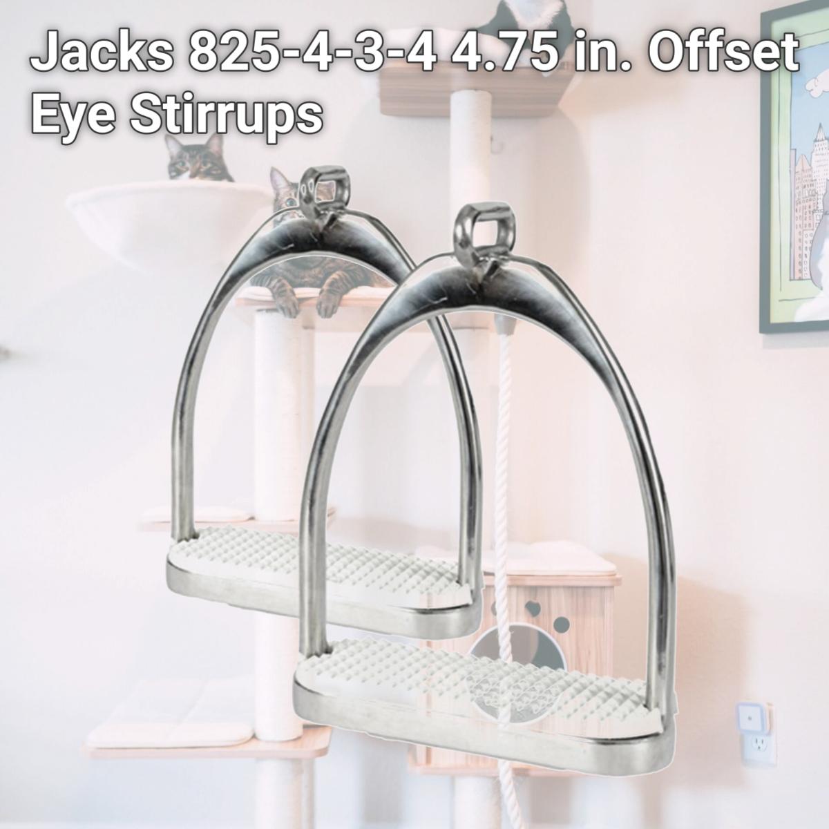 Picture of Jacks 825-4-3-4 4.75 in. Offset Eye Stirrups