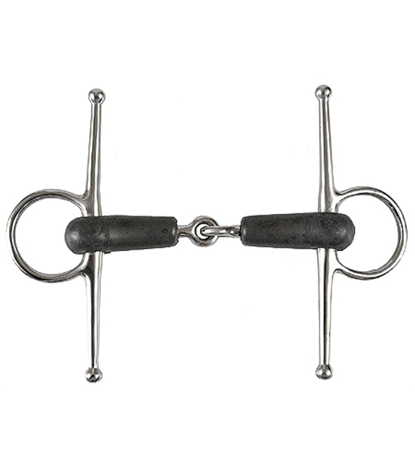 215381R-4-3-4 Full Cheek Soft Rubber Bit - 4.75 in.