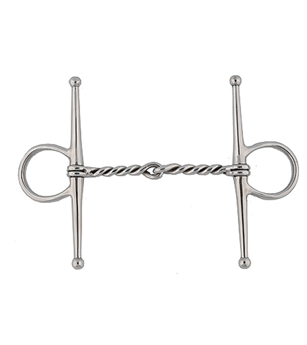 Picture of Jacks 20146-5-3-4 Stainless Steel Twisted Wire Full Cheek Bit - 5.75 in.