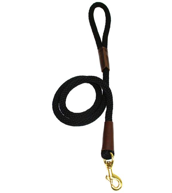 Picture of Lone Wolf 3646-TPO Solid Round Braided Rope Lead with Snap&#44; Turquoise&#44; Purple & Orange - 0.50 in.