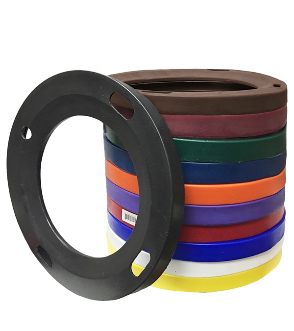 Picture of Horsemens Pride 1160-YE Mini Feed Ring, Yellow - 18 qt.