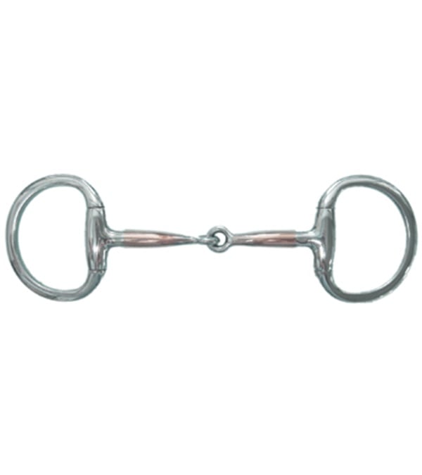 Picture of Jacks 20139-5-1-4 Stainless Steel Copper Overlay Eggbutt Snaffle Bit - 5.25 in.