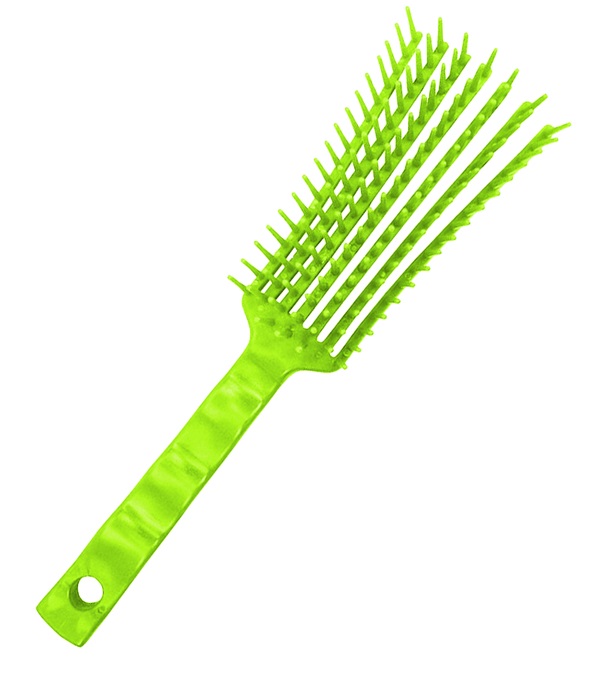 Picture of Jacks 10098-NG Tangle Wrangler Brush, Neon Green