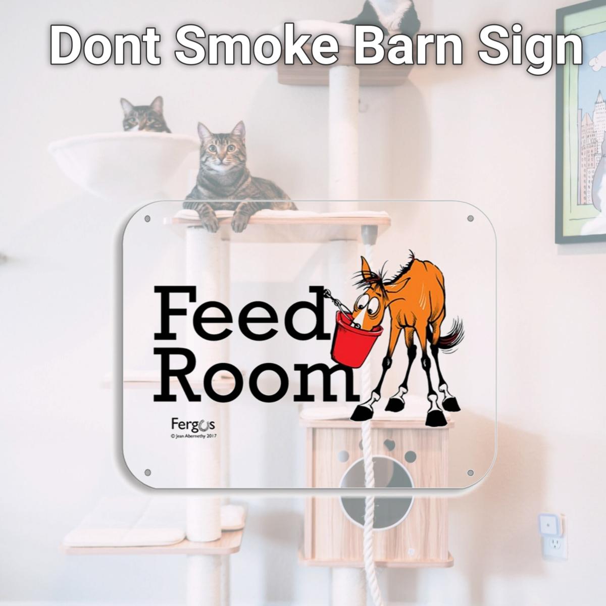 Picture of Fergus 3617-W109 Dont Smoke Barn Sign