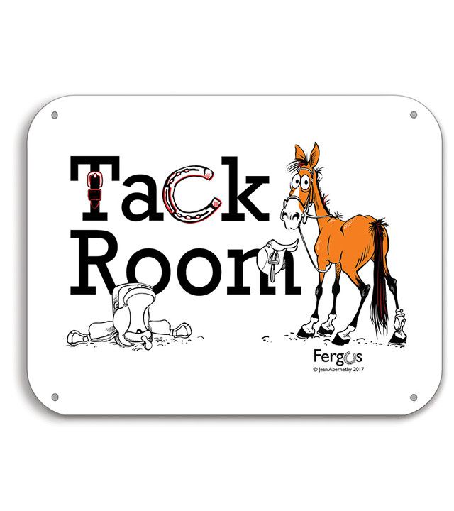 Picture of Fergus 3617-W118 Tack Room Barn Sign