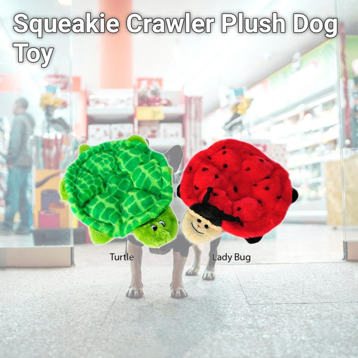 Picture of Zippy Paws 2739-TL Squeakie Crawler Plush Dog Toy 