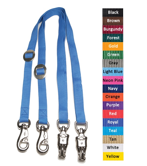 1008-YE Safety Cross Ties, Yellow