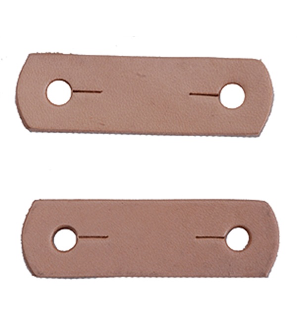 1033 Replacement Leather Tabs for Peacock Safety Stirrups