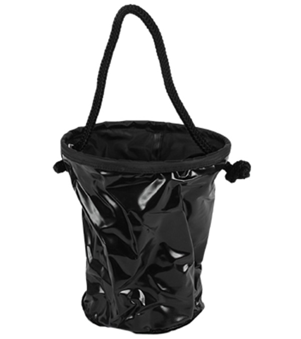 10346-BK Collapsible Water Bucket, Black