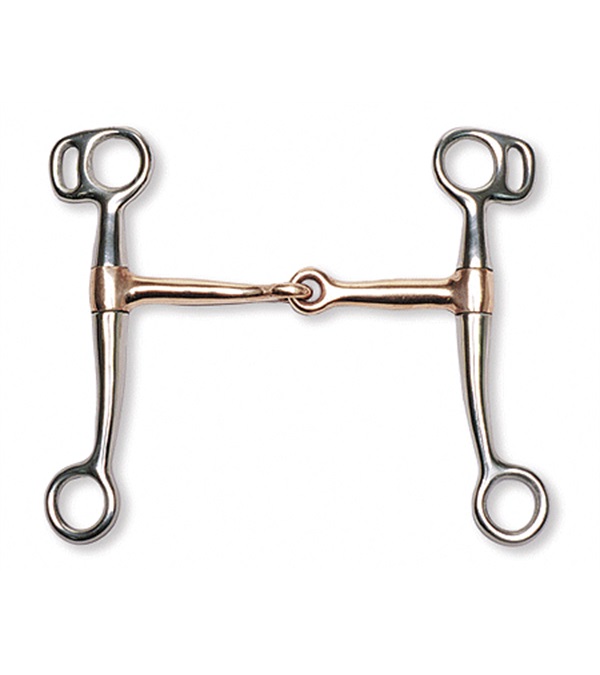 Picture of Jacks 10454-5-1-2 Stainless Steel Copper Mouth Tom Thumb Bit - 5.50 in.