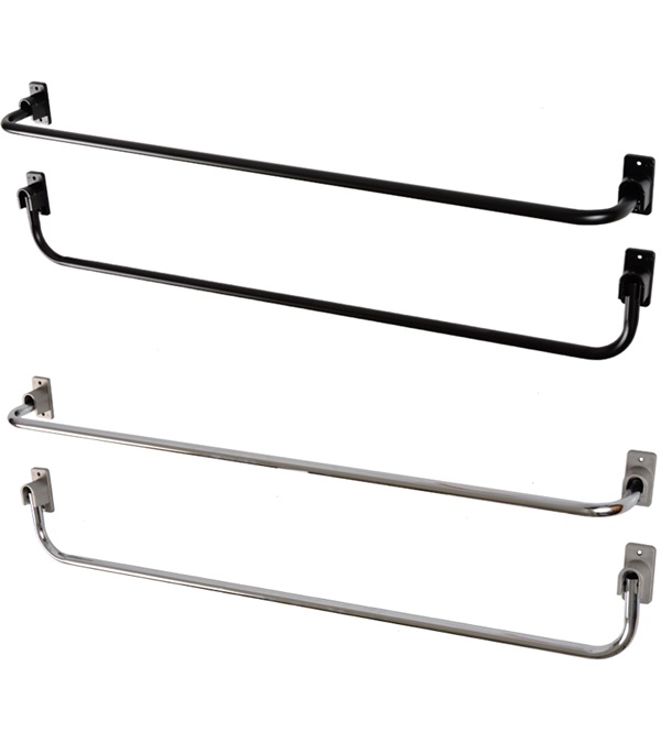 10345-BK Folding Blanket Bar, Black