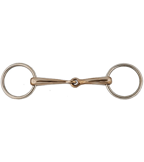 20131-5-1-4 German Silver Loose Ring Bradoon Bit - 5.25 in.