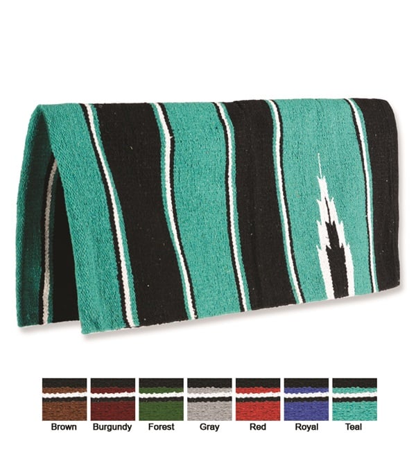 Picture of Jacks 2707-BR Acrylic Cotton Navajo Blanket, Brown