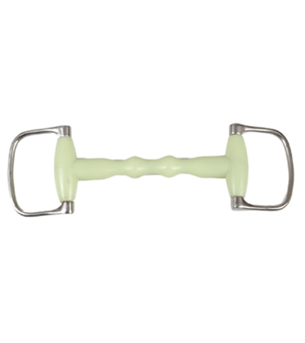 762-5 Apple Mullen Shaped Mouth Dee Ring Bit - 5 in.