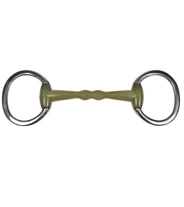 763-5-3-4 Apple Flexible Shaped Eggbutt Snaffle Bit - 5.75 in.