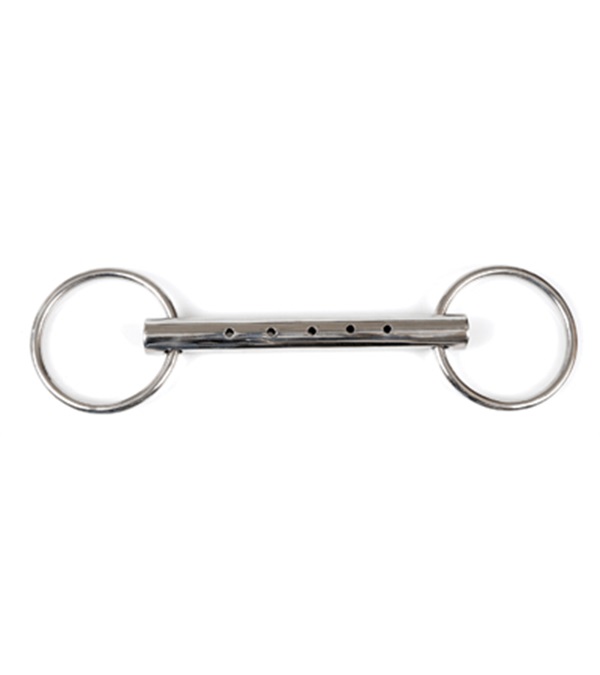 779 Hollow Pipe Mouth Loose Ring Snaffle Bit
