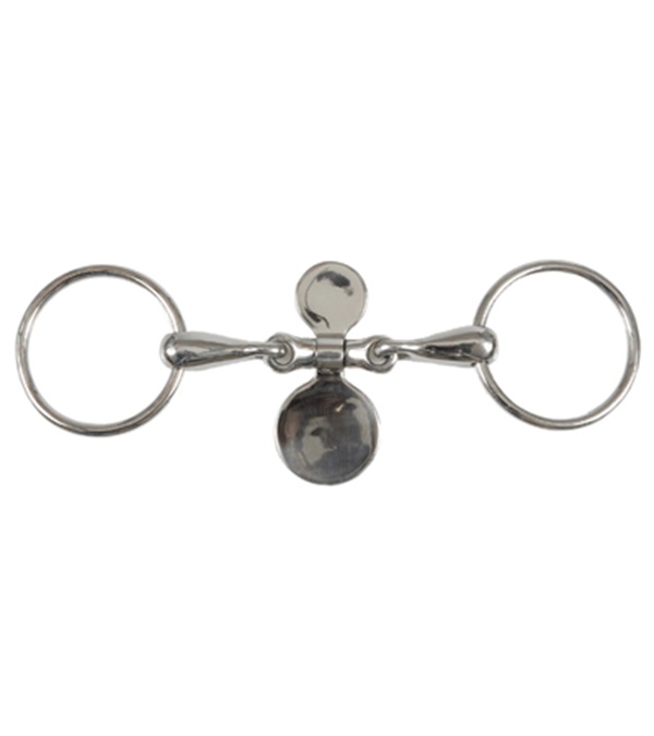 781 Butterfly Spoon Ring Snaffle Bit