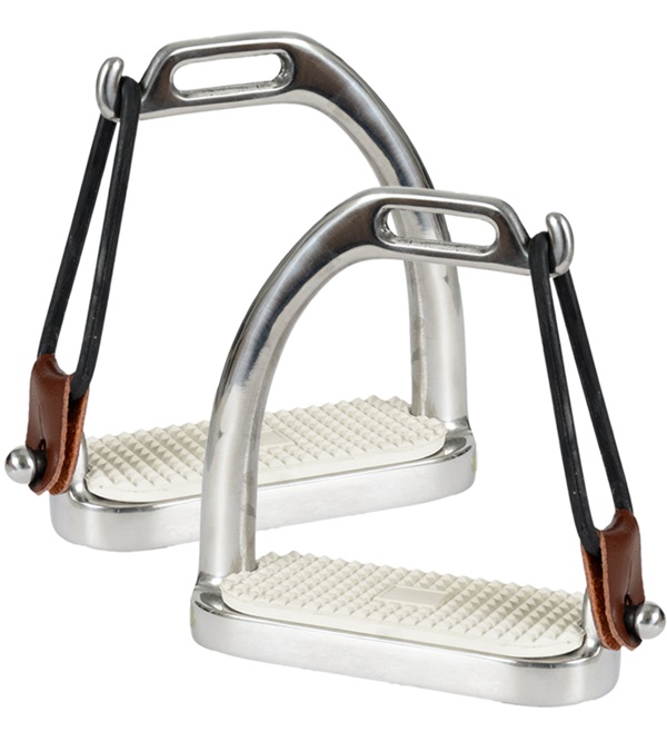 823-4-1-4 Peacock Stirrups with Pad - 4.25 in.