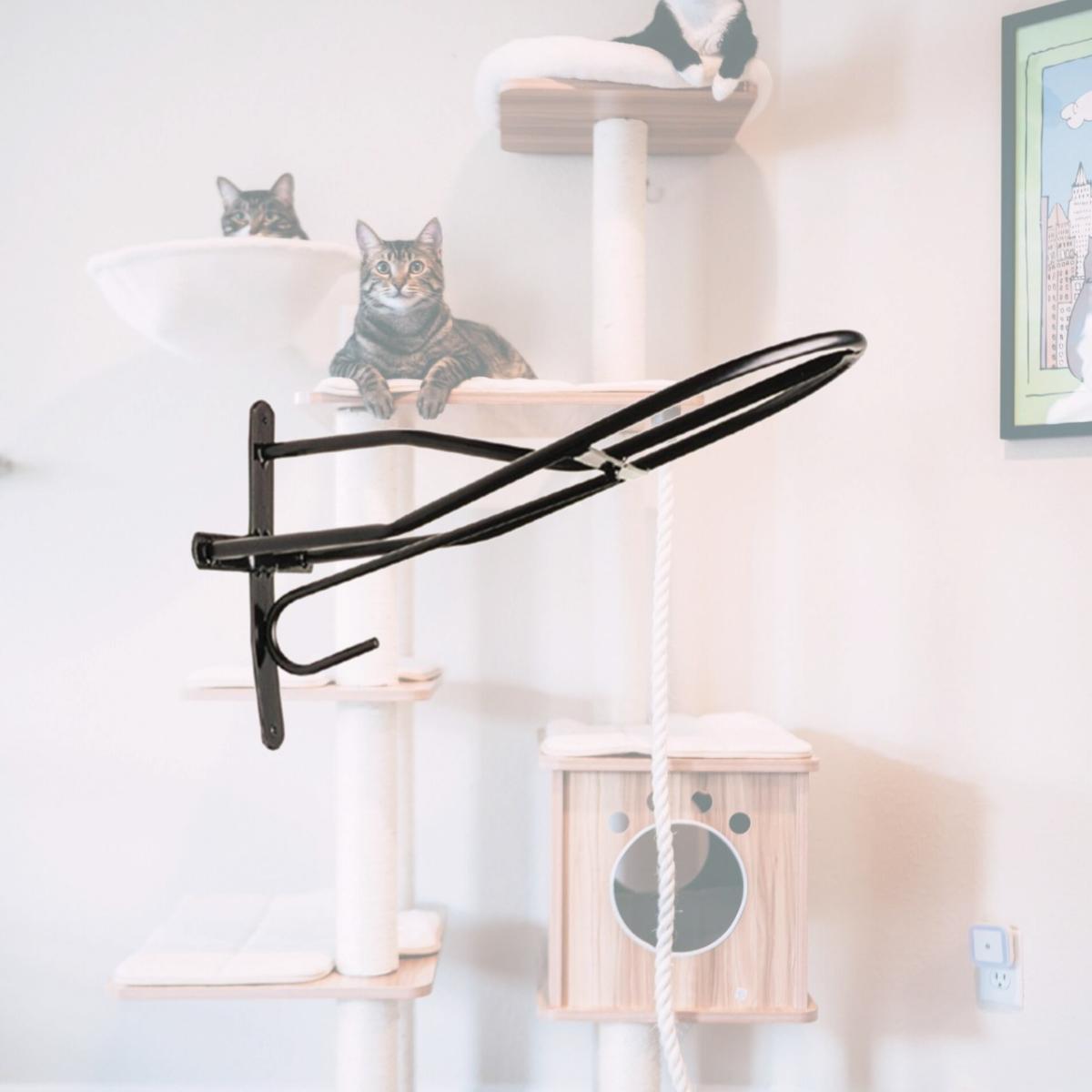 Picture of Jacks 10446-BK English Saddle Rack, Black