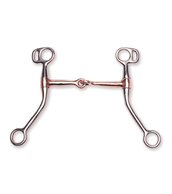 Picture of Jacks 10455 Copper Mouth Training Snaffle Bit