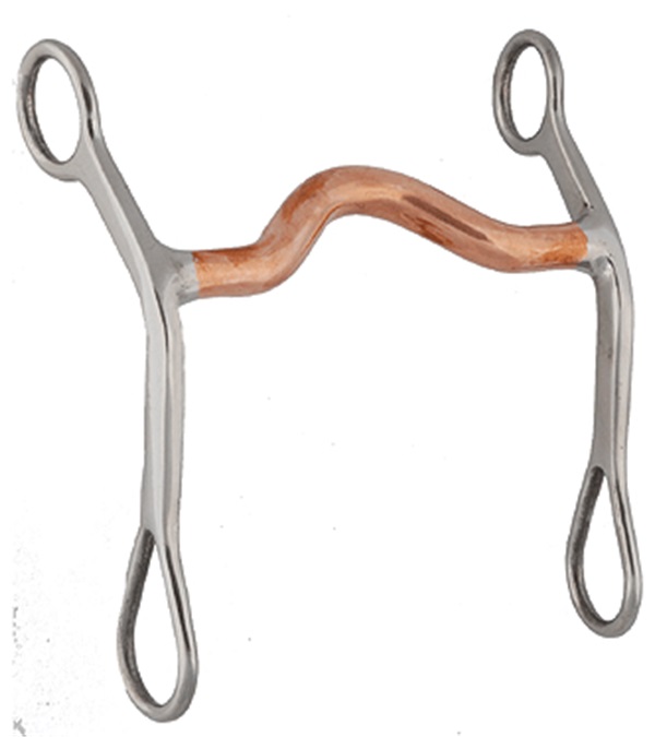 Picture of Jacks 10468 Stainless Steel Copper Mouth Curb Bit