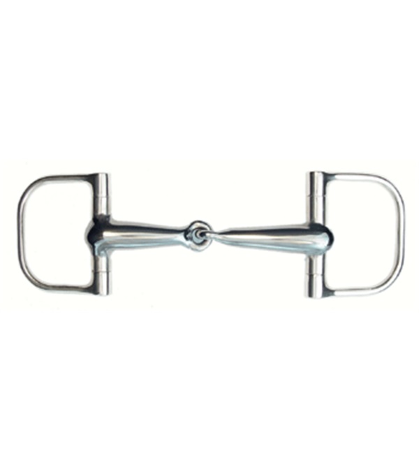 20104-5 Stainless Steel Hollow Mouth Dee Ring Bit - 5 in.