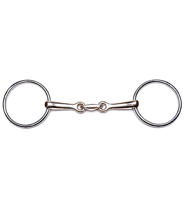 20111-5 German Silver Horizontal Elliptical Link Bit - 5 in.