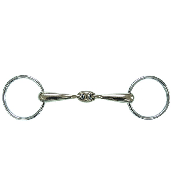 20112-4-3-4 German Silver Elliptical Link Bit - 4.75 in.