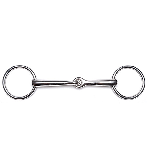 20121-5 Stainless Steel Loose Ring Snaffle Bit - 5 in.
