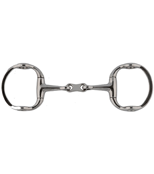 Stainless Steel French Link Gag Bit - 5in.