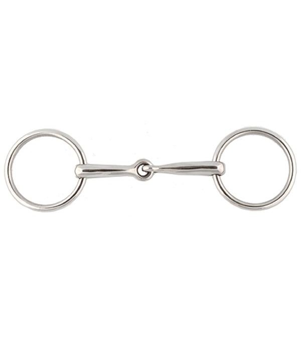 20129-5 Stainless Steel Loose Ring Bradoon Bit - 5 in.