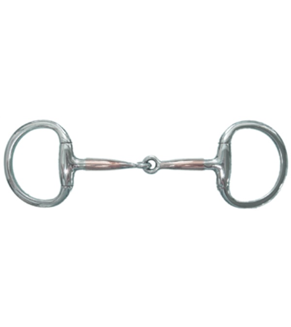 Picture of Jacks 20139-5 Stainless Steel Copper Overlay Eggbutt Snaffle Bit - 5 in.
