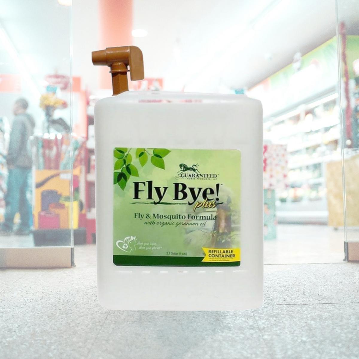 Picture of Guaranteed Horse Products 3458 2.5 gal Fly Bye Plus Fly & Mosquito Spray with Refill Tap