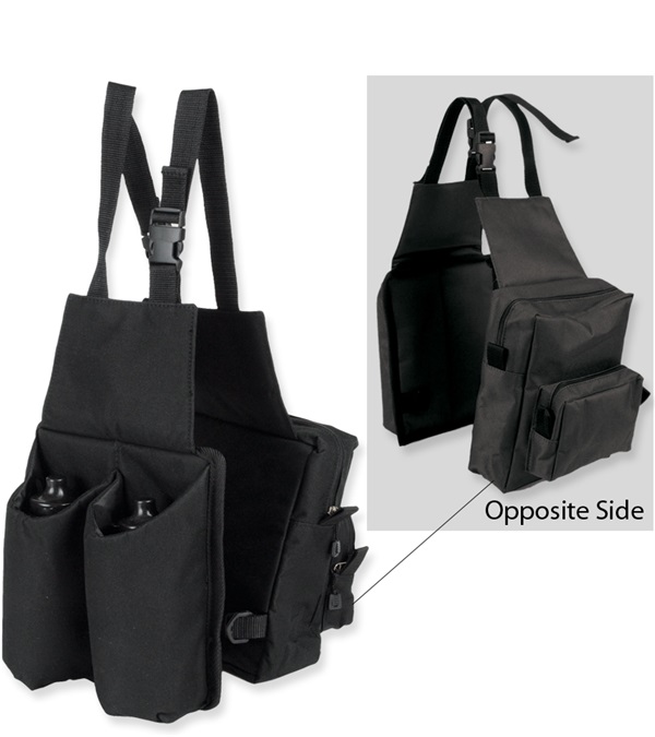 Picture of Jacks Imports 27-BK Combo Saddle Bag, Black