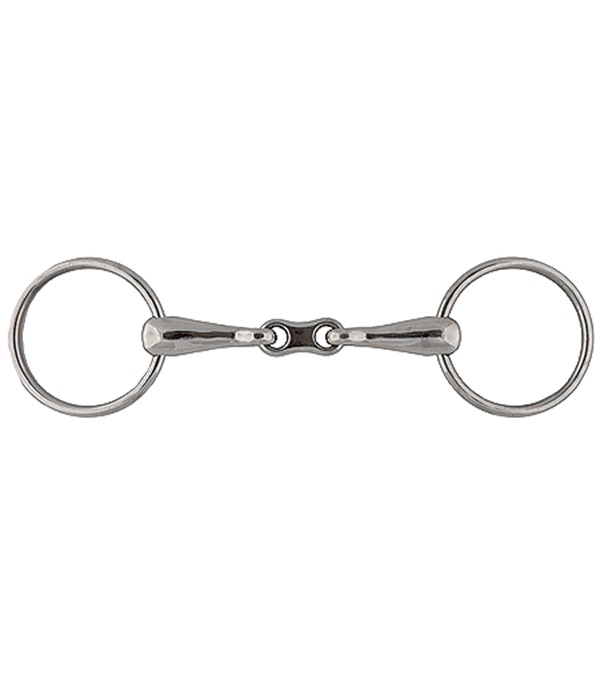 Picture of Jacks Imports 118-5 Loose Ring French Snaffle Bit - 5 in.