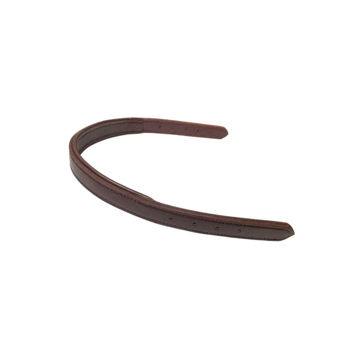 Picture of Jacks 1454-BR Padded Leather Halter Crown Strap&#44; Brown