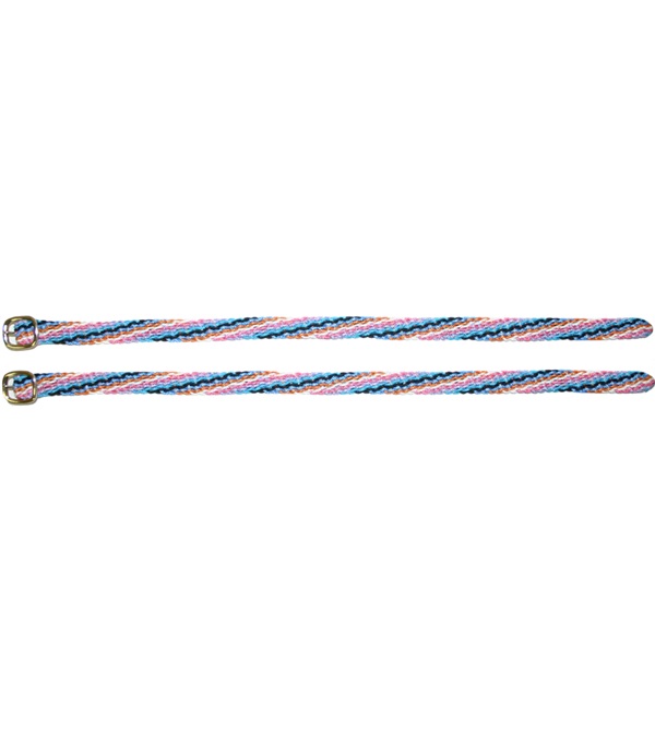Picture of Jacks Imports 2037 Multi Colored Nylon Braided Spur Straps