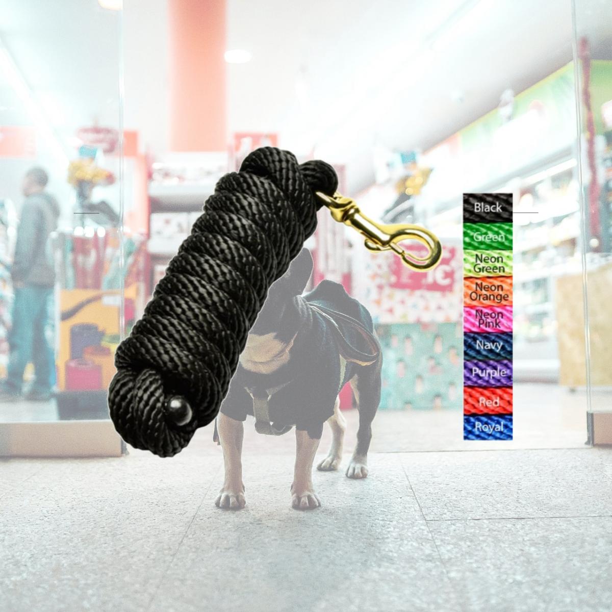 Picture of Jacks Imports 10377-GN Poly Lead Rope, Green