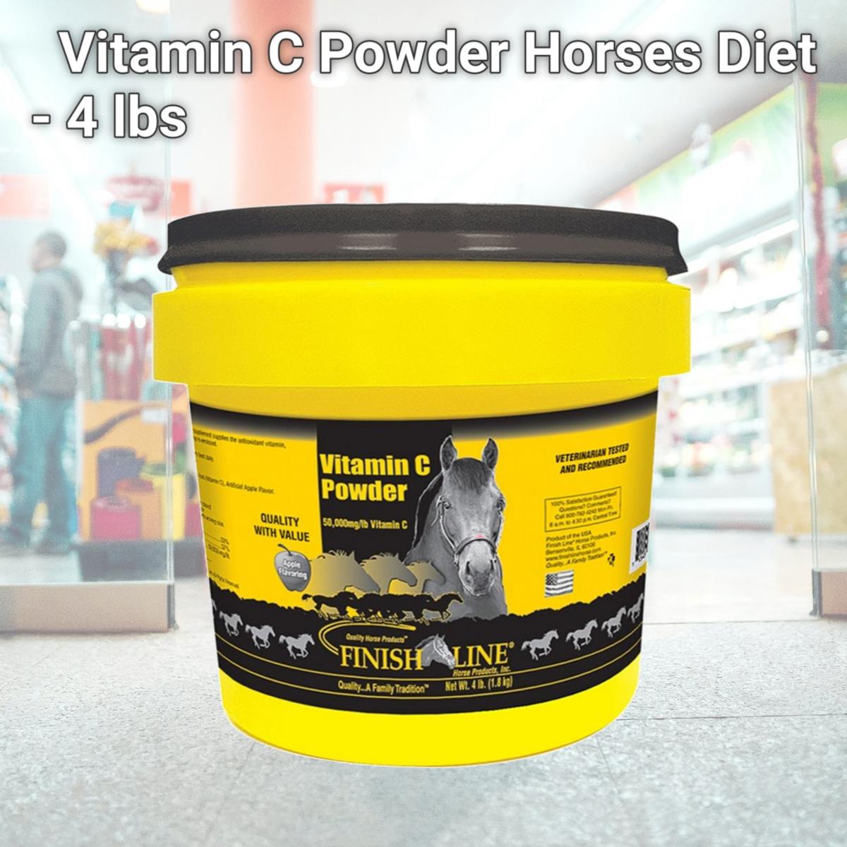 Picture of Finish Line 2798 Vitamin C Powder Horses Diet - 4 lbs