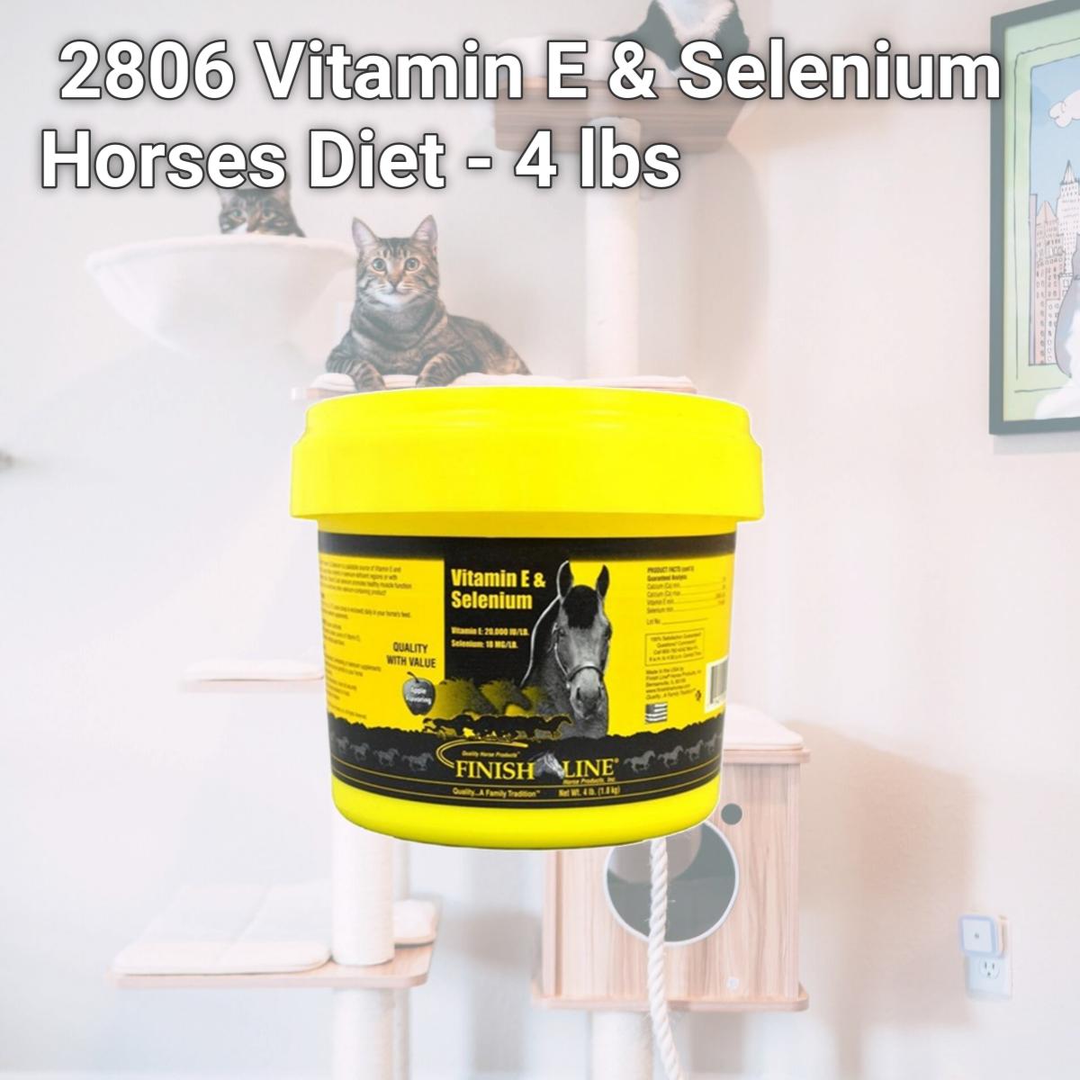 Picture of Finish Line 2806 Vitamin E & Selenium Horses Diet - 4 lbs
