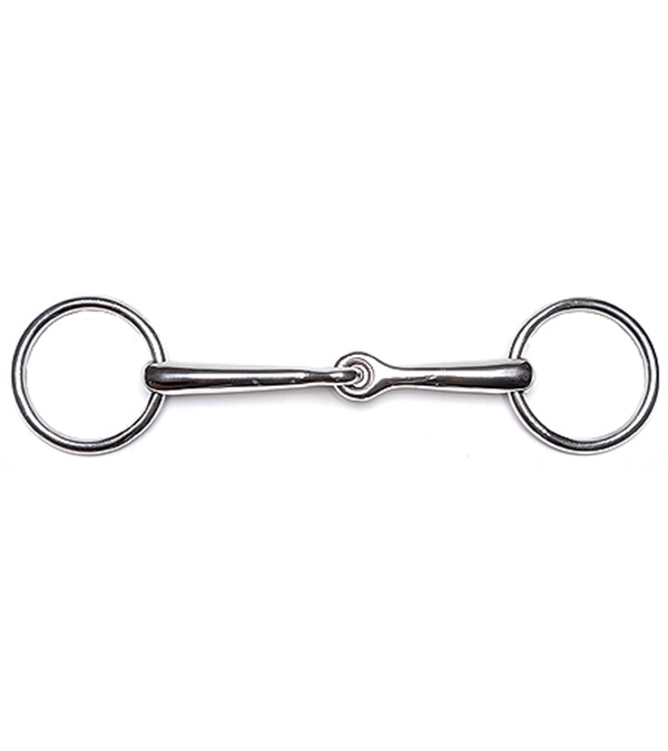 Picture of Jacks Imports 20121-5-3-4 Stainless Steel Loose Ring Snaffle Bit - 5.75 in.