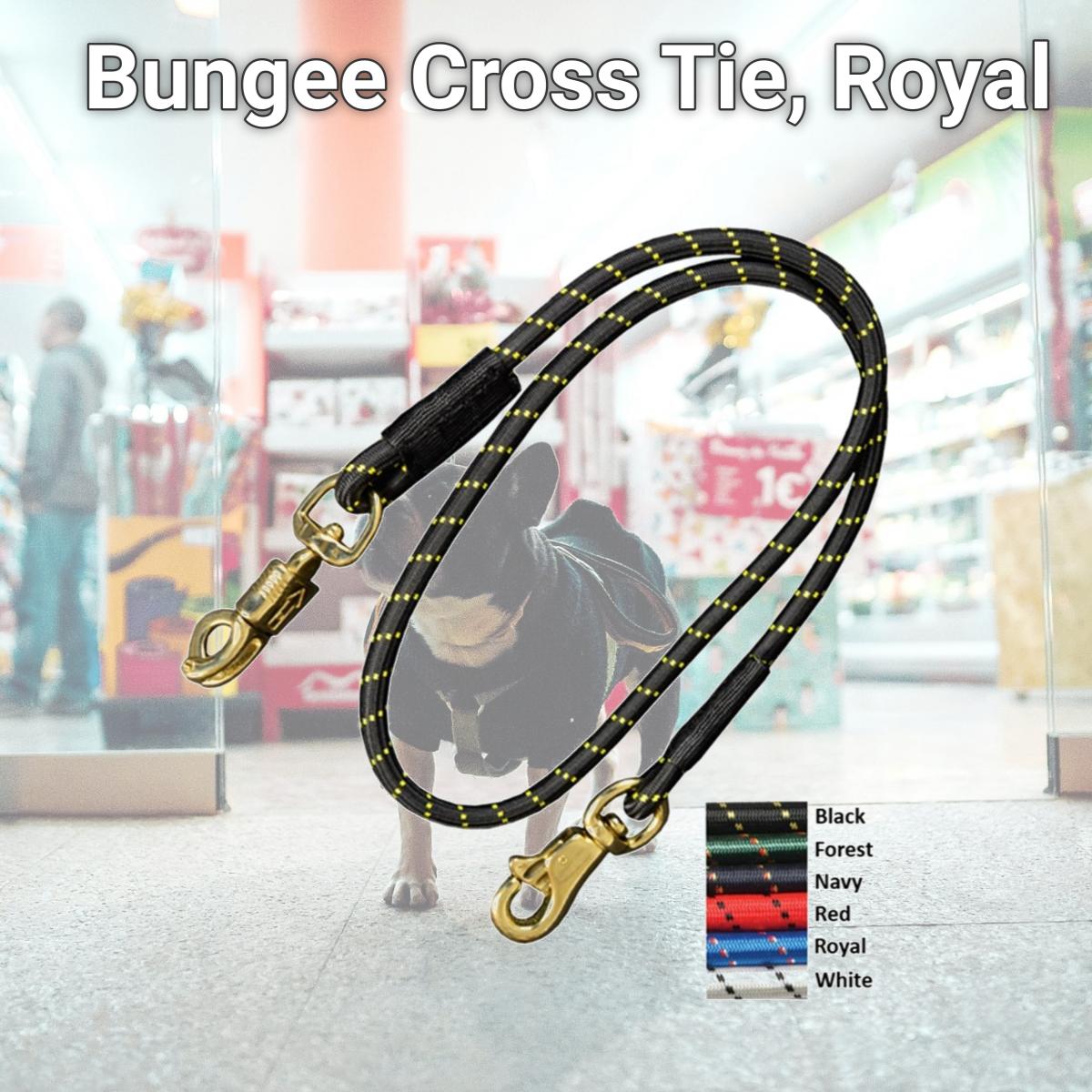 Picture of Jacks 10659-RY Bungee Cross Tie, Royal