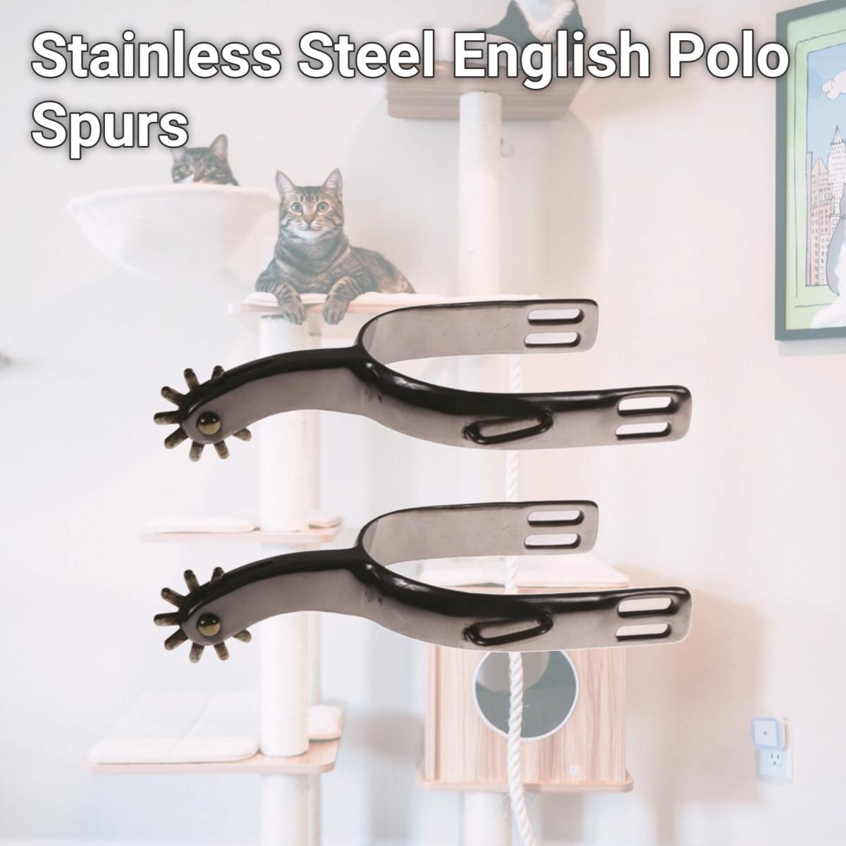 Picture of Jacks 11009 Stainless Steel English Polo Spurs
