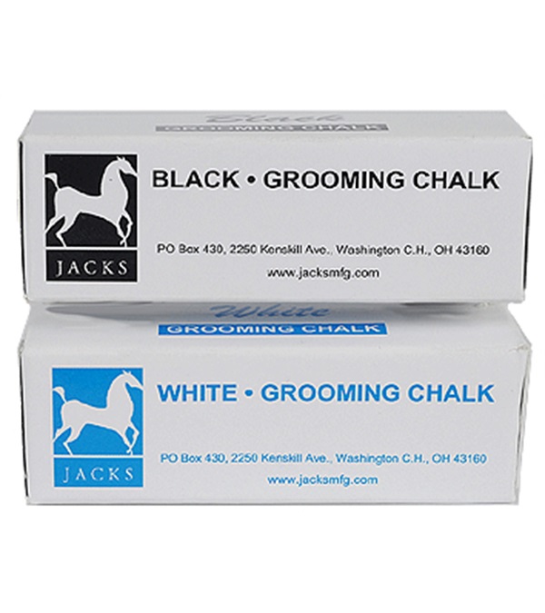 Picture of Jacks 1216-WH Jacks Equine Grooming Chalk, White