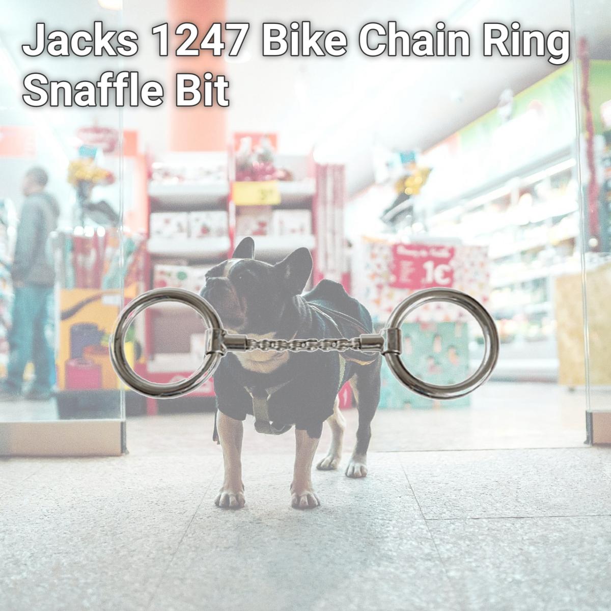 Picture of Jacks 1247 Bike Chain Ring Snaffle Bit