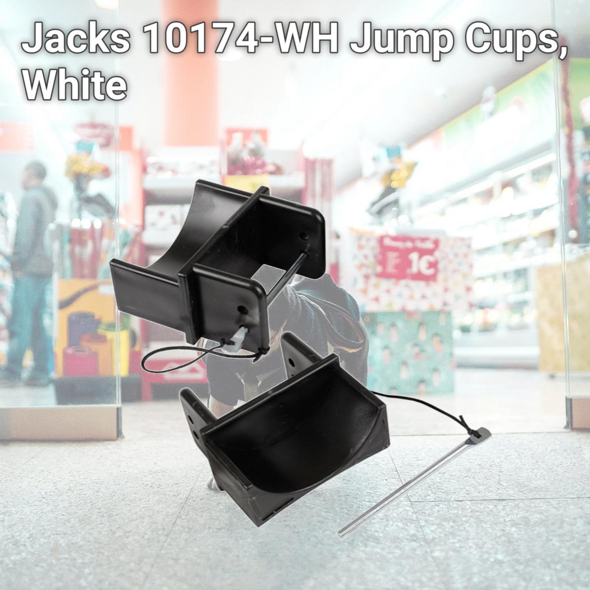 Picture of Jacks 10174-WH Jump Cups, White