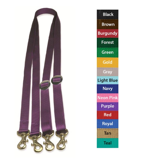 346-NP Cross Ties, Neon Pink