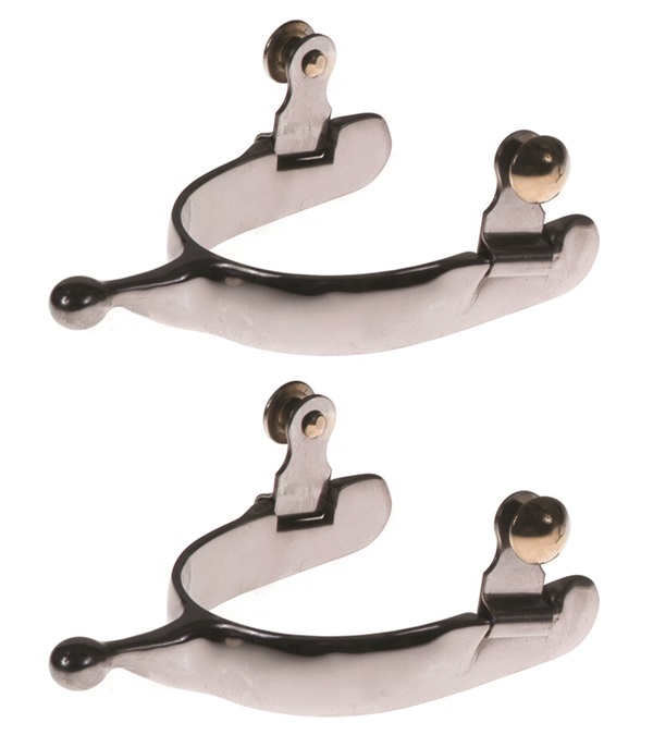 11028 Stainless Steel Ball Knob Spurs
